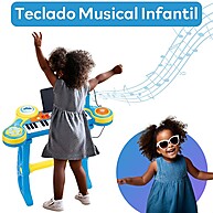 Piano Infantil com Microfone: Diversão Musical! - imagem 2