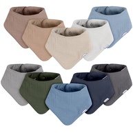 Gerber unisex-baby Muslin Bandana Bibs - imagem 1