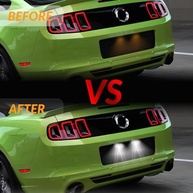 Luzes LED Placa Traseira 6000K Branca para Ford Mustang, Fusion, Flex, Focus, Taurus e Mercury - Kit 2 Peças - imagem 5