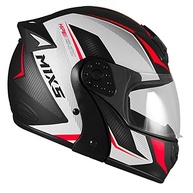 Capacete de Moto Mixs MX Gladiator Articulado Escamoteável Robocop: Segurança e Liberdade - imagem 4