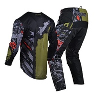 Conjunto de calça de jérsei juvenil para crianças, MX Motocross, roupa de corrida, off-road, MTB, quadriciclo, motocicleta, meninos e meninas - imagem 4
