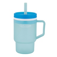 Copo Infantil My 1st Tumbler com Canudo - Azul Temperamental | Transição Segura e Divertida - imagem 1
