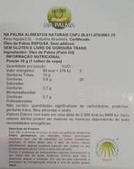 Óleo De Palma Balde De 3lt - Na Palma - imagem 2