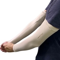 Manguito de Proteção Solar UV50+ Dermatológico - Conforto e Segurança na Pele Bege - imagem 4