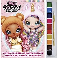 Na Na Na Surprise: Livro de Pintar com Aquarela - imagem 1