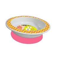 Prato Raso com Ventosa Funny Meal Rosa - Aprendizado Divertido na Alimentação Infantil - imagem 3