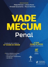 Vade Mecum Penal 44º Exame OAB: Essencial para sua Aprovação na 2ª Fase (18ª Edição 2025) - imagem 1