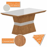 Conjunto Mesa de Jantar 6 Cadeiras Nairóbi - imagem 2