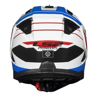 Capacete LS2 MX702 Namib Branco, Azul e Vermelho - Aventura e Segurança com Estilo - imagem 5