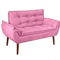 Namoradeira Opala Suede Rose: Elegância e Conforto - imagem 1