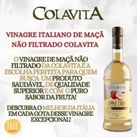 Vinagre Italiano de Maçã Não Filtrado 500ml COLA VITA - imagem 4