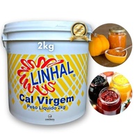 Cal Virgem Agrícola Culinário Linhal Original 2kg Não É 1kg - imagem 1