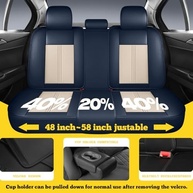 LINGVIDO Capas de Assento de Carro Premium: Couro Napa, Ajuste Universal e Conforto Inigualável - imagem 5