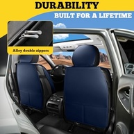 LINGVIDO Capas de Assento de Carro Premium: Couro Napa, Ajuste Universal e Conforto Inigualável - imagem 4