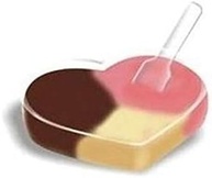 Creme Napolitano Coração 15g C/24un - Nucita - imagem 2