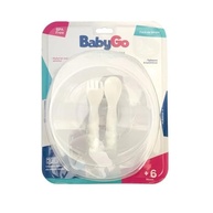 Baby Go – Kit Prato com Ventosa e Talheres Infantis | Segurança e Conforto nas Refeições - imagem 2