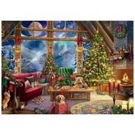 Quebra-Cabeça Noite Feliz 1500 Peças: Monte a Magia do Natal - imagem 2
