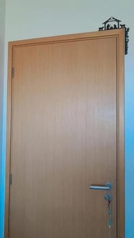 Enfeite Decorativo Canto de Porta Presépio de Natal com Letreiro Merry Christmas em MDF 3mm - imagem 3