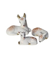Trio de Rena Miniatura - Decoração Encantadora para o Natal - imagem 3