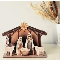 Presépio em MDF Montável com Impressão em Alta Definição - Decoração Natalina Premium - imagem 3