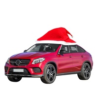 Chapéu de Papai Noel para Carro: Decoração Natalina Divertida e Fácil de Instalar - imagem 1