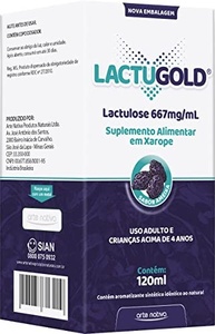 Arte Nativa Lactugold Lactulose sabor AMEIXA 120ml - imagem 2