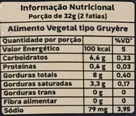 NatuCheese, Queijo Vegetal Tipo Gruyère NatuCheese 240g - imagem 3
