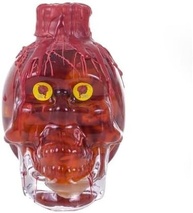 Caveira Com Frutos In Natura Carolina Reaper C/azeite 180 Ml - imagem 1