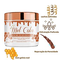 Mel Cola Modelador de Cachos: Definição Poderosa e Cachos Naturais - imagem 1