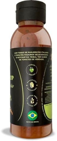Ketchup com Manjericão, mini pedacinhos dos Ingredientes Naturais, Embalagem de 2 Unidades de 350g - imagem 3