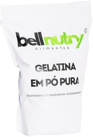 Gelatina Pura Natural Sem Sabor E Incolor 1kg - Bellnutry Alimentos - imagem 1