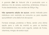 Granola Natural Life - Diet - 1Kg - imagem 4