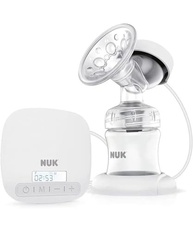 NUK Bomba Elétrica Comfort Single Branco - Extração Confortável e Natural - imagem 2