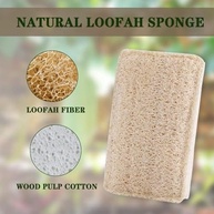 Esponjas de Prato de Bucha Natural - Ecológicas, Biodegradáveis e Sem Arranhões - 6 Peças - imagem 3