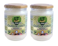 Óleo De Coco Na Palma ExtraVirgem 2 potes/500ml cada100% Natural Sem Sabor - imagem 1