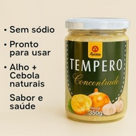 Tempero Natural Refogado Saudável Sem Glúten Nem Conservantes Caseiro com Sabor - imagem 3