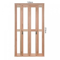 Porta Balcão de Madeira 213x120cm: Elegância Natural - imagem 2