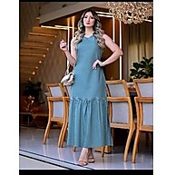 Vestido Longo de Linho: Elegância Natural 🌸 - imagem 1