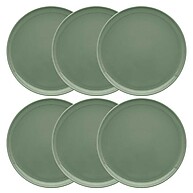 Pratos Rasos Matcha Oxford: Elegância Natural - imagem 2