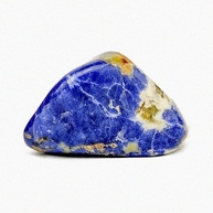 Pedra Sodalita Rolada 3cm a 4cm - Proteção e Equilíbrio Energético com Cristal Natural - imagem 1