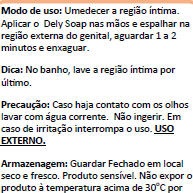 Sabonete Íntimo Dely Soap 200ml: Combata Candidíase e Vaginose Bacteriana Naturalmente - imagem 2