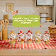 Natuzinho, Papinha Orgânica para Bebê, Kit com 5 Sabores (1 unidade de cada), Sem Açúcar, Aditivos ou Conservantes, Ideal para Introdução Alimentar, 99g cada - imagem 4