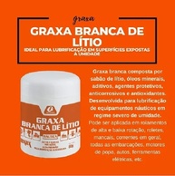 Graxa Branca Pura de Lítio - Náutica - Pote c/ 80g - imagem 3