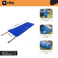 Colchonete Nautika Palmas Solteiro 190x60cm - Ideal para Camping, Academia e Yoga - imagem 5