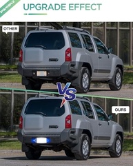 Ilumine Sua Nissan Navara: Kit Lâmpadas LED Placa Branca (2007-2019) - imagem 5