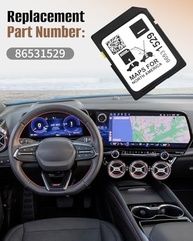 Mapa GPS Cartão SD Chevrolet GMC Cadillac Buick - Navegação Atualizada V.2023 - imagem 5