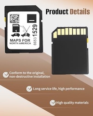 Mapa GPS Cartão SD Chevrolet GMC Cadillac Buick - Navegação Atualizada V.2023 - imagem 4