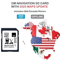Atualização Cartão SD Navegação GM 2025: Mapas Mais Recentes para Buick, Cadillac, Chevrolet, GMC (EUA/CAN/MEX) - imagem 3