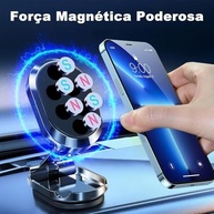 Suporte Magnético H'MASTON CJ-70: Navegação Segura e Livre com Rotação 360° - imagem 5
