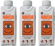 Kit 3X: Bebida Vegetal de Aveia Chocolate Naveia 250ml - imagem 1